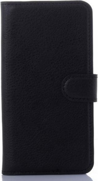 Produktbild MU Classic Leder Cover mit Litchitextur (Samsung Galaxy S6 Edge)