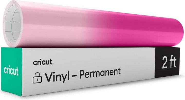 Immagine prodotto Cricut Pellicola vinilica attivata a freddo 30 x 60 cm, rosa chiaro/magenta