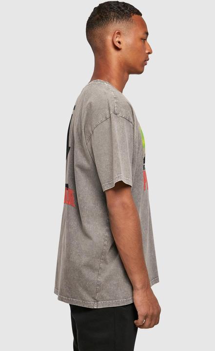 Actual product image Merchcode Eric B & Rakim - Pump up the volume Acid Washed Heavy Oversize Tee - 116293 (XL)