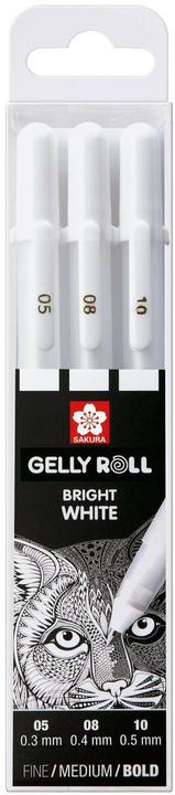 Sakura gelly roll (White, 3 x)
