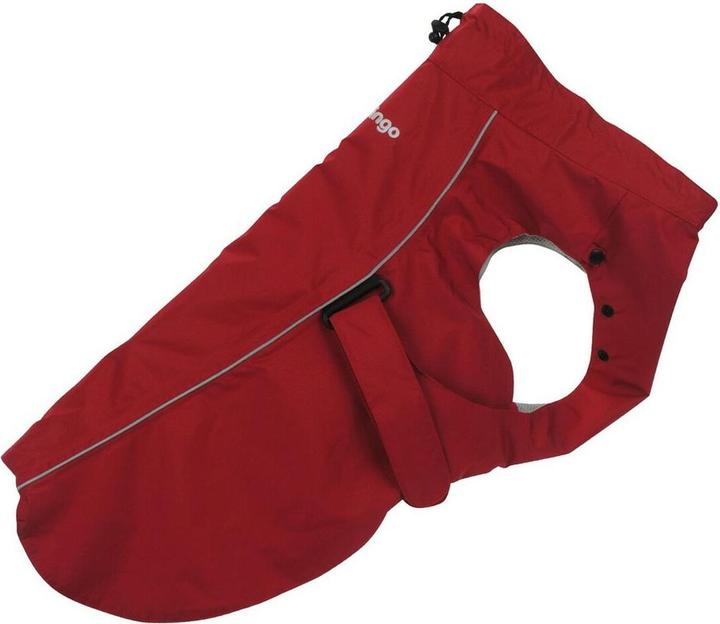 Produktbild Red Dingo Regenmantel für Hunde Perfect Fit Rot 35 cm (35, Hundemantel)