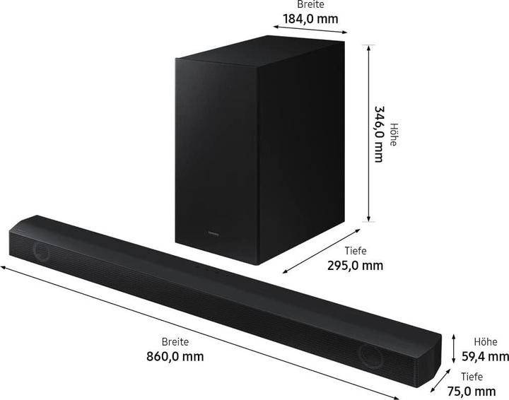 Image du produit Samsung HW-B540 (360 W, Canal 2.1)