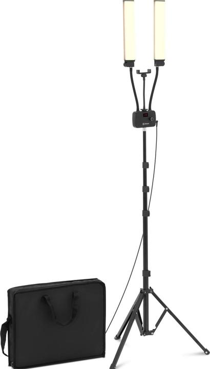 Image du produit Physa Lampe maquillage - LED - 40 W - 3200 - 5600 K - réglable en hauteur (éclairage de studio)