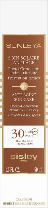 Immagine prodotto Sisley Sunleÿa G.E. Soin Solaire Anti-Âge SPF 30 (Crema solare viso, SPF 30, 50 ml)