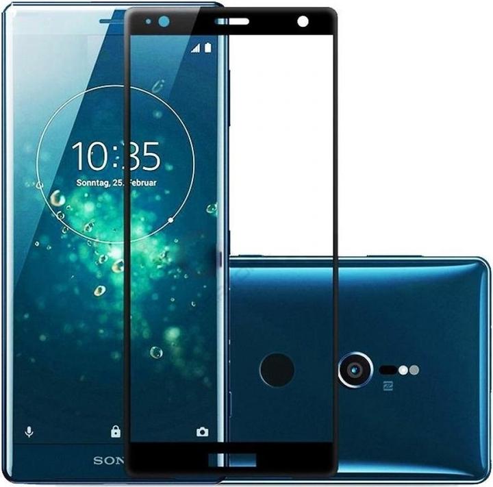 Actual product image Screenguard Sony Xperia XZ2 Premium Full Screen Protective Glass Film 2.5D 9H (1 Piece, Sony Xperia XZ2 Premium)