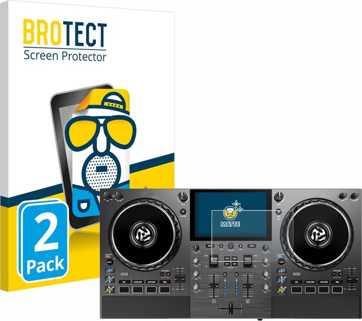 Actual product image BROTECT Anti-glare screen protector matt (2 Piece, Mixstream Pro Go)