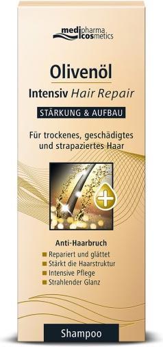Medipharma cosmetics Olive Oil Intensive Hair Repair Shampoo, 200 ml Shampoo (200 ml, Liquid shampoo)