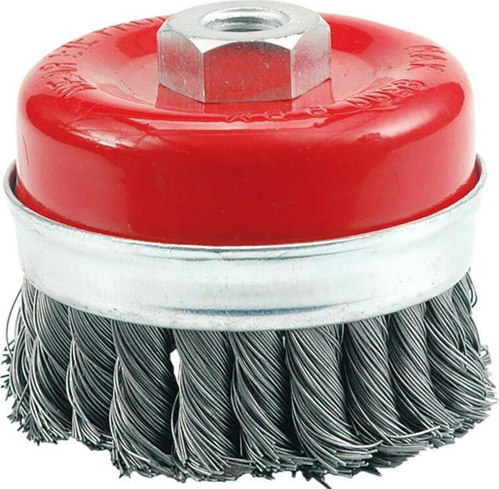 Image du produit Toya Vorel 06974 - Tasse de la brosse métallique 65 mm, tressée (65 mm)