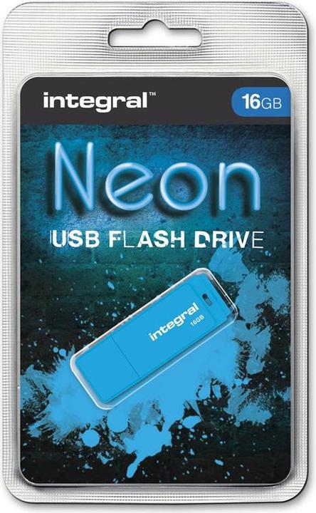 Actual product image USB2.0 DRIVE NEON USB flash drive USB Type-A 2.0 (16 GB, USB-A)