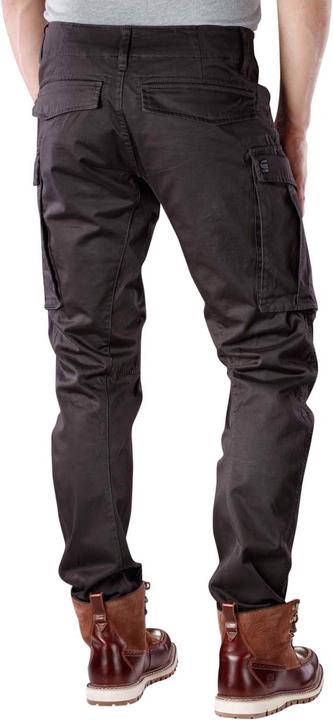 Actual product image G-Star 3D Tapered Cargo Pant Rovic Zip raven (W34/L30)