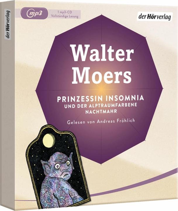 Produktbild Prinzessin Insomnia & der alptraumfarbene Nachtmahr (Andreas Fröhlich, Walter Moers, Lydia Rode, Deutsch)