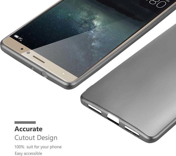 Actual product image Cadorabo TPU Matt Metallic Cover (Mate S)