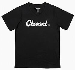 Actual product image Charvel Ladies Tee Toothpaste Logo bk L (L)