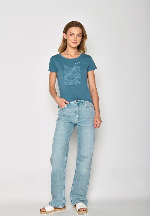 Actual product image Greenbomb Women's Nature High Sea Loves T-Shirt (XS)