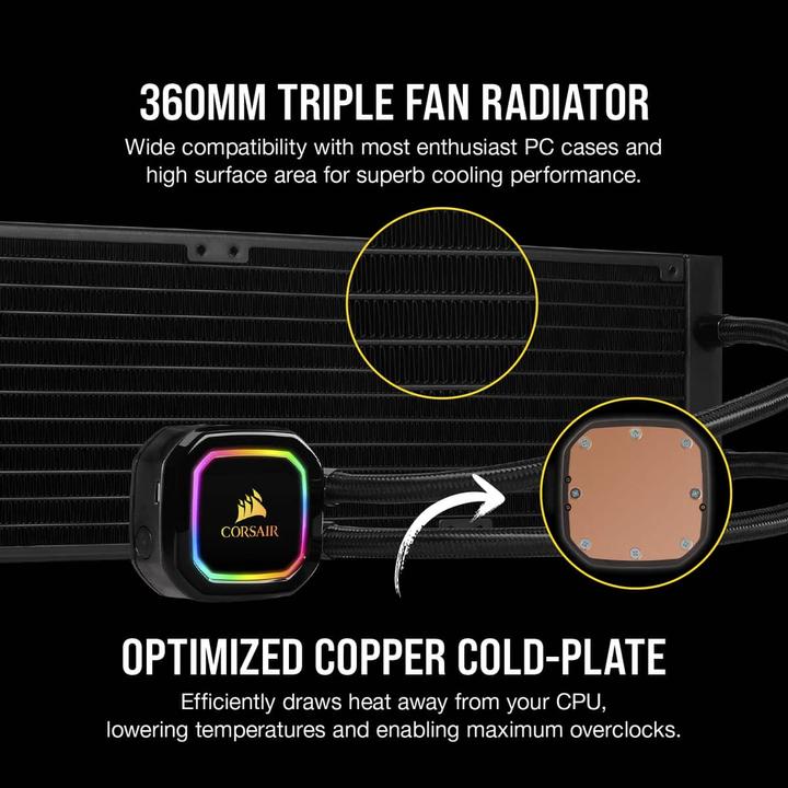 Produktbild Corsair H150i RGB PRO XT