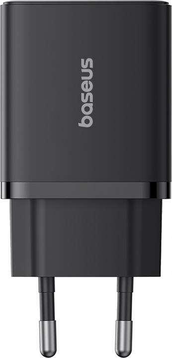 Immagine prodotto Baseus Cube, 20W, 3A, 1 x USB-A - 1 x USB-C, nero (20 W)