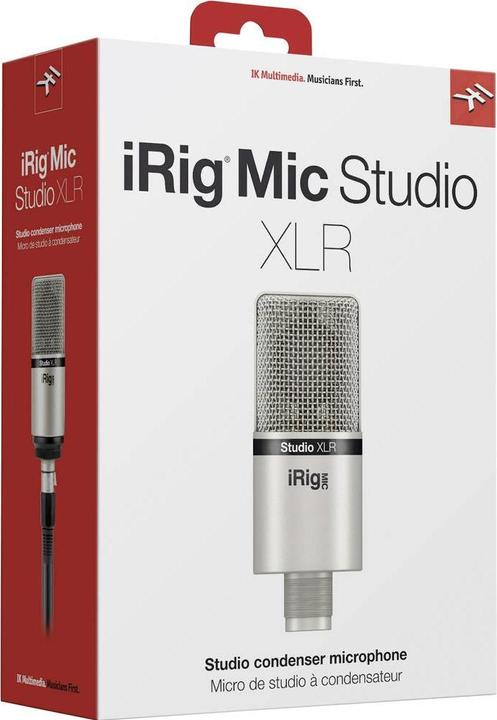 Actual product image IK Multimedia Studio microphone iRig Mic Studio