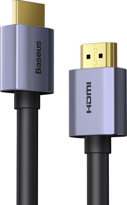 Actual product image Baseus High Definition HDMI 2.0 4K 60 Hz 1.5m Cable Black (WKGQ020101) (1.50 m, HDMI)