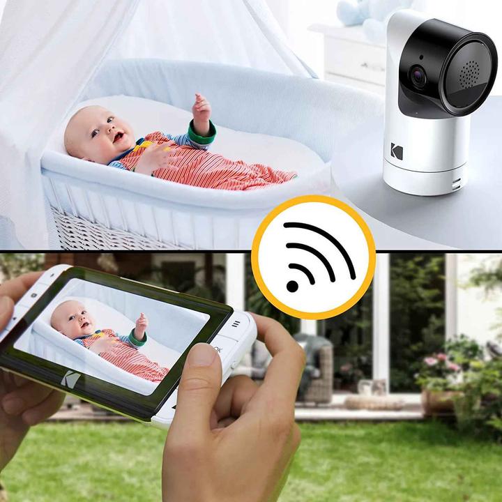 Image du produit Kodak Cherish C525P Smart Baby Monitor (Vidéo et audio)