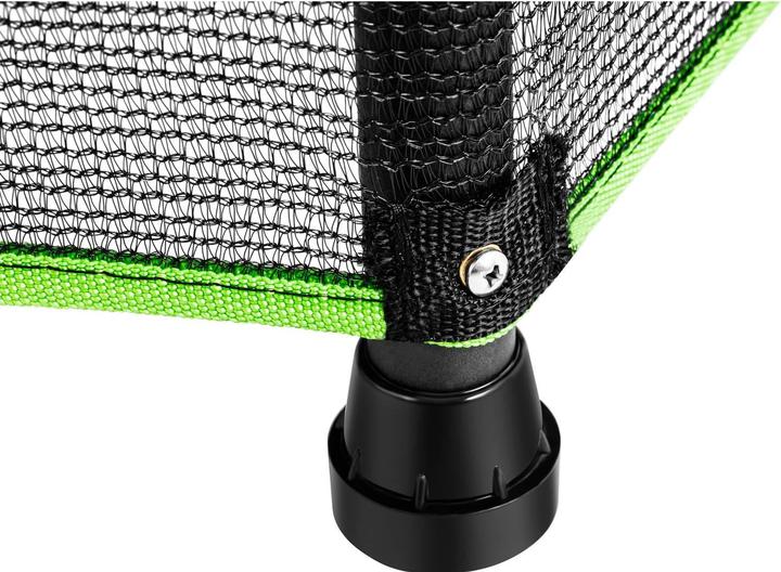 Produktbild Uniprodo Kindertrampolin Trampolin Kleines Trampolin Mit Netz Ø 140 Cm Bis 50 Kg Grün (140 cm)