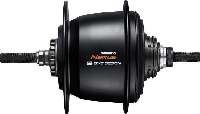 Produktbild Shimano Getriebenabe NEXUS SG-C7050 5-Gä Di2 36-Loch Rollenbremsen 135 mm schwar (Rollenbremse)