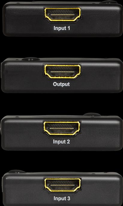 Produktbild LogiLink Switch HDMI 3x1-Port, 1080p