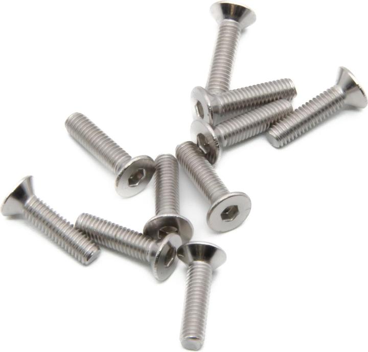 Immagine prodotto Purecrea 10 pezzi set di viti a testa svasata M3x10mm in acciaio inox