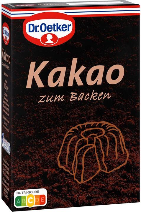 Actual product image Dr. Oetker Cocoa for baking (100 g)