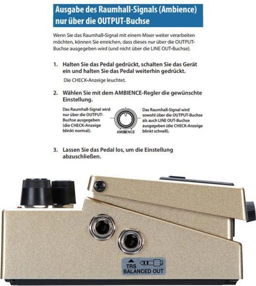 Actual product image BOSS AD-2 Preamp effect unit for acoustic guitar