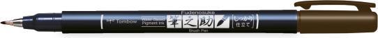 Produktbild Tombow FUDENOSUKE HARD - Kalligraphie Stift (Braun, 1 x)