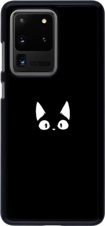 Produktbild PhoneLook Hülle Funny cat on black (Samsung Galaxy S20 Ultra)