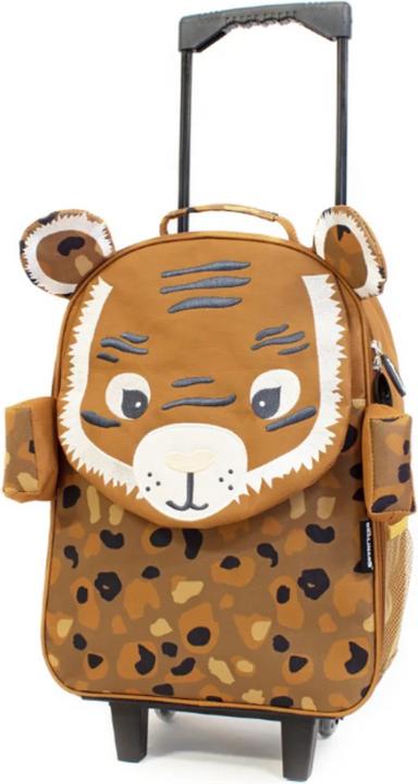 Les Déglingos Reisetrolley Koffer Tiger Speculos