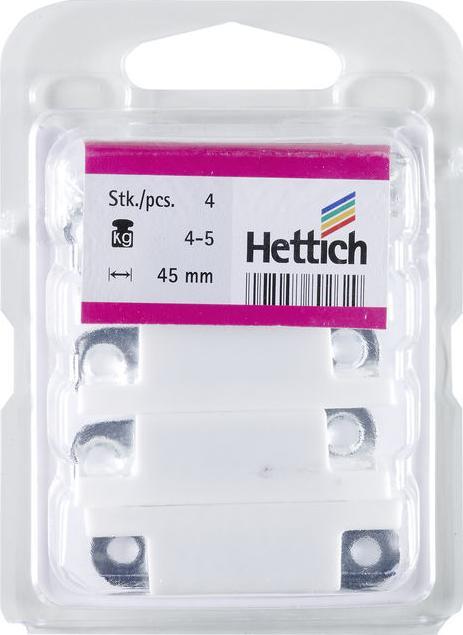 Image du produit Hettich Magnetschnpper wei, 3-4 kg, 4 Stck