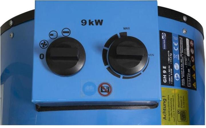Produktbild Güde Elektroheizer GH9E 400V / 9 kW (9000 W)