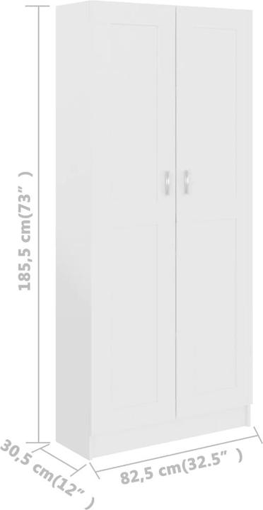 Produktbild VidaXL Gilvarry (82.5 x 30.5 x 185.5 cm)