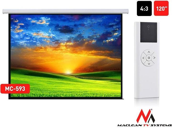 Actual product image Maclean MC-593 (120", 4:3)