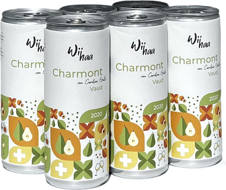Immagine prodotto Wiihaa Charmont in lattina (6 x 25 cl, 2020)