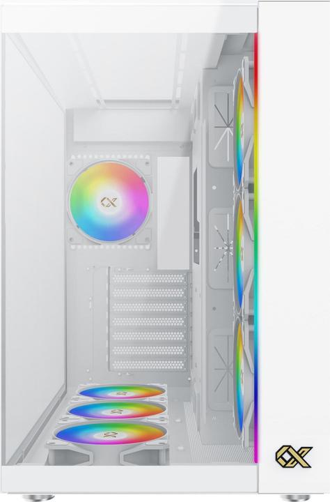Image du produit Xigmatek Boitier Moyen Tour E-ATX Aqua Ultra RGB avec panneaux vitrés (Blanc) (ATX)