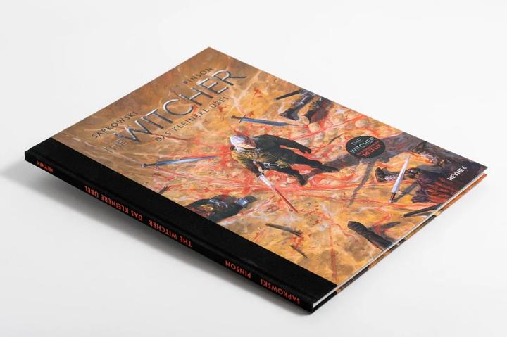 Actual product image The Witcher Illustrated – Das kleinere Übel (German, Andrzej Sapkowski, Erik Simon, Ugo Pinson, 2022)