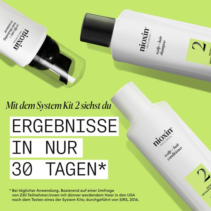 Actual product image Nioxin Scalp + Hair System 2 Conditioner (1000 ml)