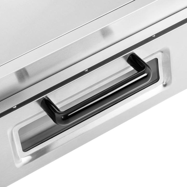 Actual product image Royal Catering Pizza Oven - Free-standing - 1 chamber - Ø 60 cm (Pizza oven Gastro)