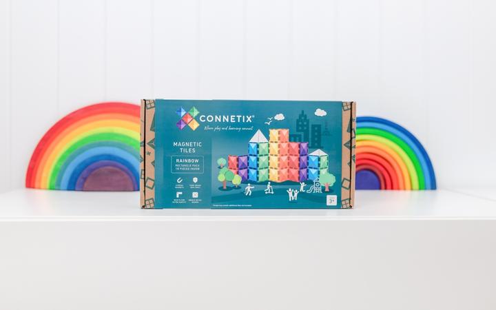 Actual product image Connetix Magnetic tiles