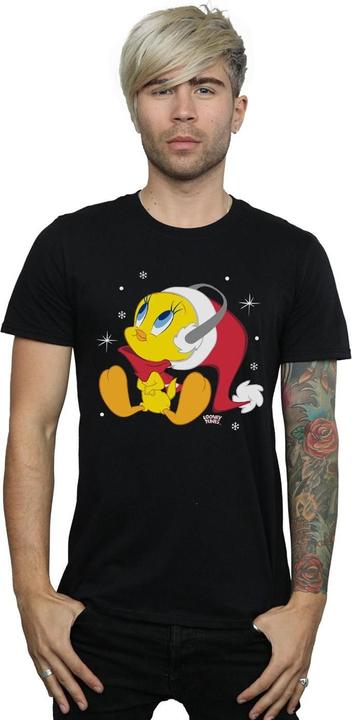 Immagine prodotto Looney Tunes Christmas Tweety Maglietta Uomo (4XL)