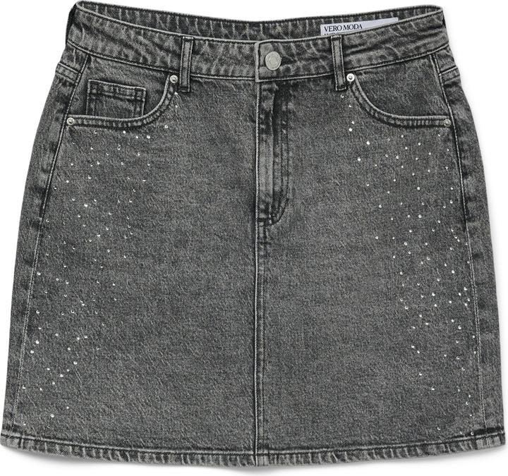 Vero Moda VMTESSA Hohe Taille Kurzer Rock Jeansrock (S)