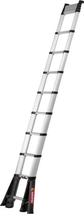 Productafbeelding Günzburger steps telescopische ladder Prime Line 13 treden 4,10 meter (Enkele ladder, 410 cm)