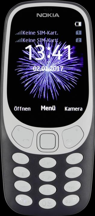 Actual product image Nokia 3310 2G (2.40", 2 Mpx, 2G)