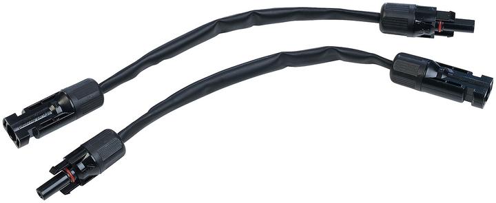 Image du produit Revolt Lot de 2 passe-fiches plats pour câbles solaires, compatibles MC4 (Câble solaire)