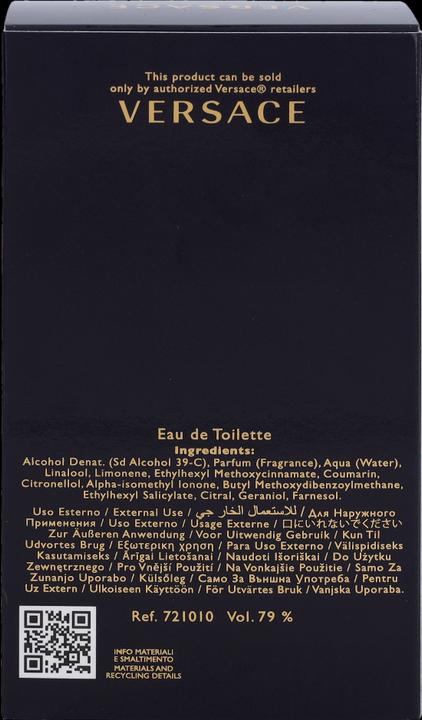 Image du produit Versace Bleu Dylan (Eau de toilette, 100 ml)