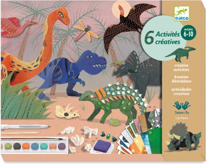 Image du produit Djeco Ensemble créatif dinosaures