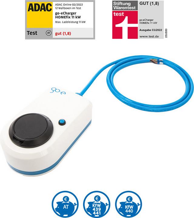 Produktbild Go-E HomeFix (Typ 2, 11 kW, 16 A, Typ 2)